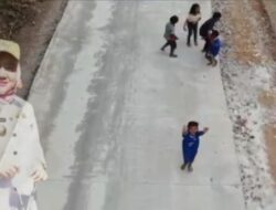 Dinas PU Bina Marga Laksanakan Peningkatan Inprastuktur Jalan Tapa Karyasakti Kecamatan Muara Kelingi Kabupeten Musirawas Tahun 2023.