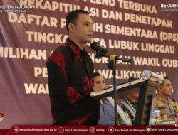 Komisi Pemilihan Umum (KPU) Lubuklinggau, menetapkan 168.960 pemilih dalam Pleno Daftar Pemilih Sementara (DPS)
