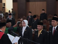 Paripurna, Pelantikan Pimpinan DPRD Lubuklinggau Masa Jabatan 2024-2029