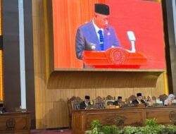Rapat Paripurna DPRD Bersama Forkompinda Dalam Rangka Mendengarkan Pidato Visi dan Misi Walikota dan Wakil Walikota Lubuk Linggau