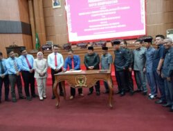 DPRD Mura Tandatangani MoU Penanganan Hukum Dengan Kejari