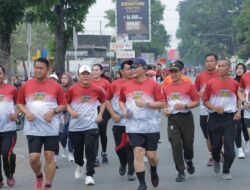 Peringati HUT POLRI, Polres Lubuklinggau Gelar Bhayangkara Charity Run