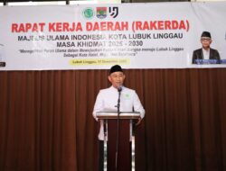 Wali Kota Lubuk Linggau Buka Rakerda MUI dan Pelatihan Da’i, Da’iyah serta Juleha